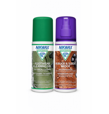 Nikwax Nikwax Nubuck & Suede Footwear Duo Pack 125ml