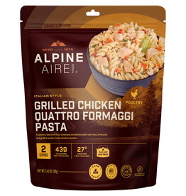 AlpineAire Foods AlpineAire Grilled Chicken Quattro Formaggi Pasta - Two Servings