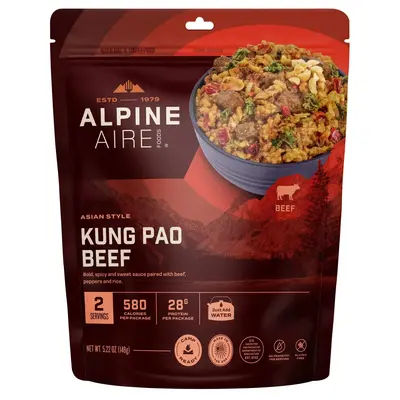 AlpineAire Kung Pao Beef - Two Servings