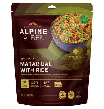 AlpineAire Foods AlpineAire Matar Dal with Rice - Two Servings