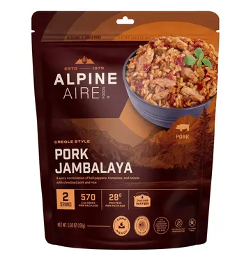 AlpineAire Foods AlpineAire Pork Jambalaya - Two Servings