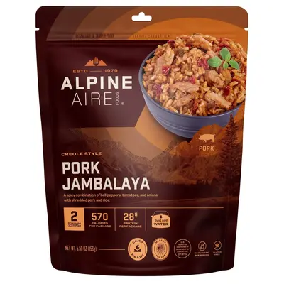 AlpineAire Pork Jambalaya - Two Servings