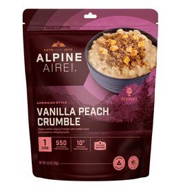 AlpineAire Foods AlpineAire Vanilla Peach Crumble - One Serving