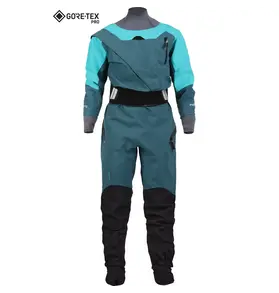 NRS NRS Axiom Women's Gore-Tex Pro Dry Suit Mediterranea/Aqua XS