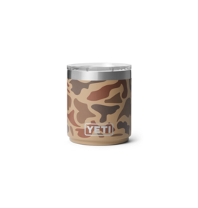 Yeti Yeti Rambler 10 oz / 295 mL Stackable Lowball with Magslider Lid Wetlands Camo