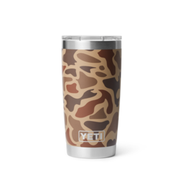 Yeti Yeti Rambler 20 oz / 591 mL Tumbler with Magslider Wetlands Camo