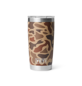 Yeti Yeti Rambler 20 oz / 591 mL Tumbler with Magslider Wetlands Camo