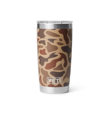 Yeti Yeti Rambler 20 oz / 591 mL Tumbler with Magslider Wetlands Camo