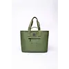 Red Paddle Waterproof Tote Bag, Olive Green