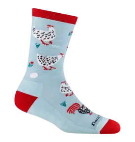 Darn Tough Darn Tough Mother Clucker Lightweight Crew Sock Women's 6114