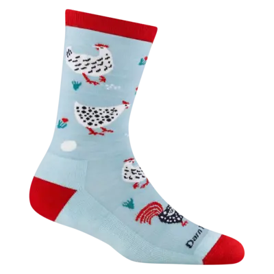 Darn Tough Mother Clucker Lightweight Crew Sock Women's 6114
