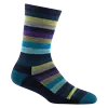 Darn Tough Mystic Stripe Cushioned Lightweight Lifestyle Crew Sock Women's 1644