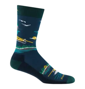 Darn Tough Darn Tough Float Boat Lifestyle Crew Sock Men's 6120