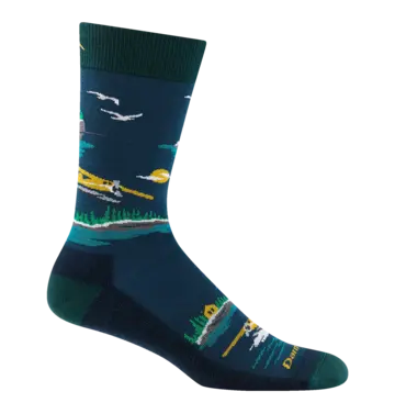 Darn Tough Darn Tough Float Boat Lifestyle Crew Sock Men's 6120