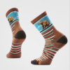 Smartwool Hike Targeted Cushion Bear Stripe Mid Crew Sock Men's 2880