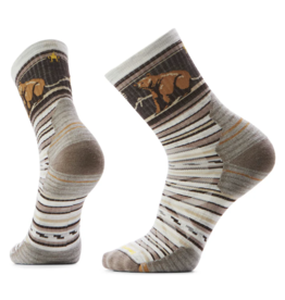 Smartwool Smartwool Targeted Cushion Bear Stripe Hike Mid Crew Sock Men's 2880