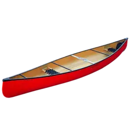 Clipper Canoe DEMO - Clipper Canoe Prospector 17' Fiberglass Red
