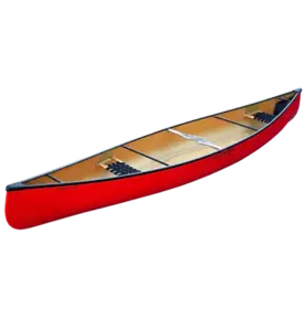 Clipper Canoe DEMO - Clipper Canoe Prospector 17' Fiberglass Red