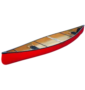 Clipper Canoe DEMO - Clipper Canoe Prospector 17' Fiberglass Red