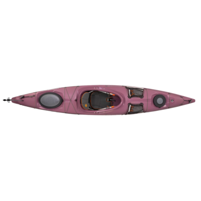DEMO - Wilderness Systems Tsunami 140 Kayak w/ Rudder Purple Dawn