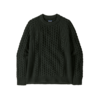 Patagonia Recycled Wool-Blend Cable Knit Crewneck Sweater Men's