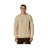 Patagonia Recycled Wool-Blend Cable Knit Crewneck Sweater Men's
