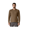 Patagonia Recycled Wool-Blend Cable Knit Crewneck Sweater Men's