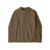 Patagonia Recycled Wool-Blend Cable Knit Crewneck Sweater Men's