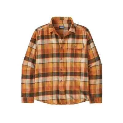Patagonia Long Sleeve Lightweight Fjord Flannel Shirt Men's