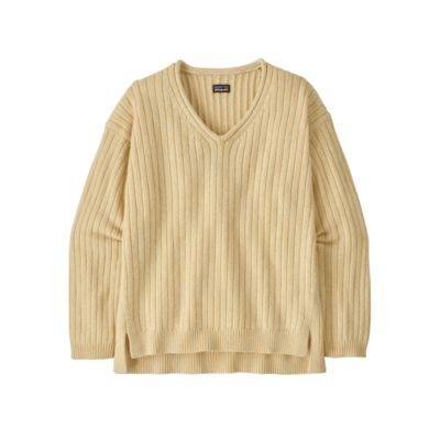 Patagonia Recycled Wool-Blend V-Neck Sweater Women's