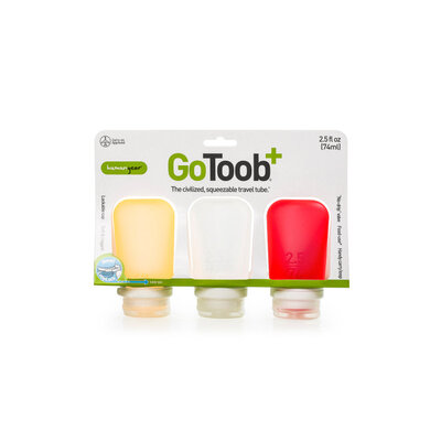 Humangear GoToob+ 3 Pack Medium Tubes