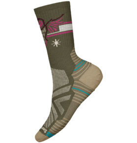 Smartwool Smartwool Hike Light Cushion Hoo Who Crew Socks Women's 2495