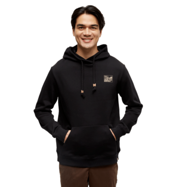 Ten Tree Ten Tree Etched Mountain Hoodie Graphic Men's