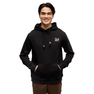 Ten Tree Etched Mountain Hoodie Graphic Men's