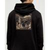 Ten Tree Etched Mountain Hoodie Graphic Men's