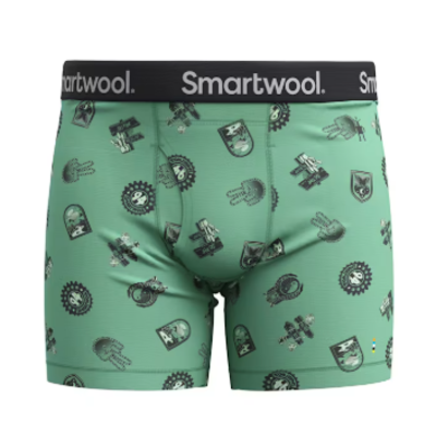 Smartwool Merino Print Boxer Brief Men's (Past Season)