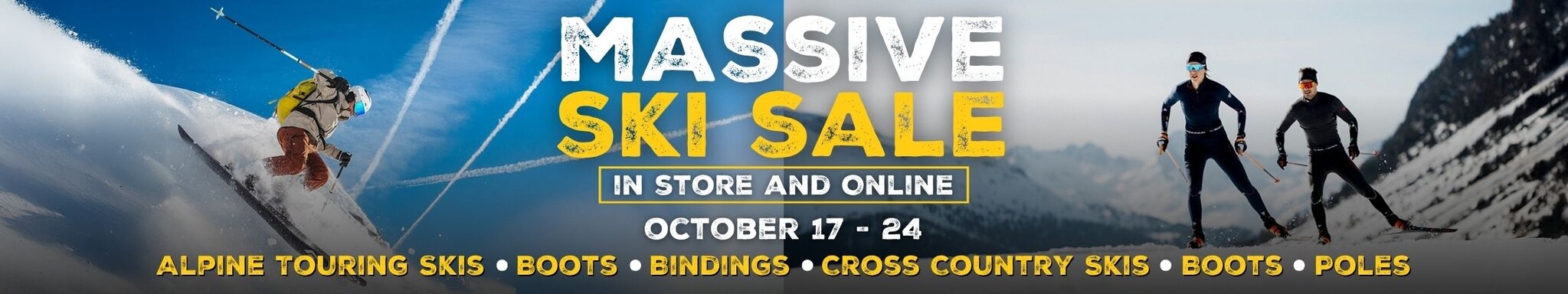 Massive Ski Sale