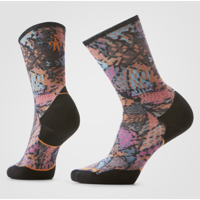 Smartwool Trail Run Targeted Cushion Triangle Prism Print Crew Sock Women's 2884