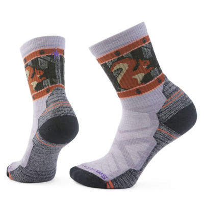 Smartwool Hike Light Cushion Squirrely Crew Socks Women's 2738