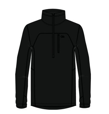 Outdoor Research Outdoor Research Vigor Grid Fleece Half Zip Men's