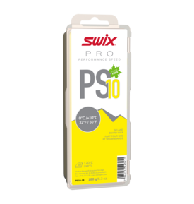 Swix Swix PS10 Yellow 0C to 10C Glide Wax, 180g