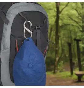 Nite Ize Nite Ize S-Biner® Stainless Steel Dual Carabiner #4 - 3 Pack - Black/Stainless