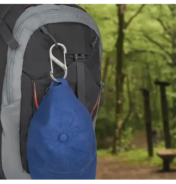 Nite Ize Nite Ize S-Biner® Stainless Steel Dual Carabiner #4 - 3 Pack - Black/Stainless