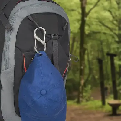 Nite Ize S-Biner® Stainless Steel Dual Carabiner #4 - 3 Pack - Black/Stainless