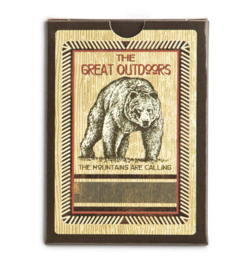 Peak Time Peak Time Bear Playing Cards