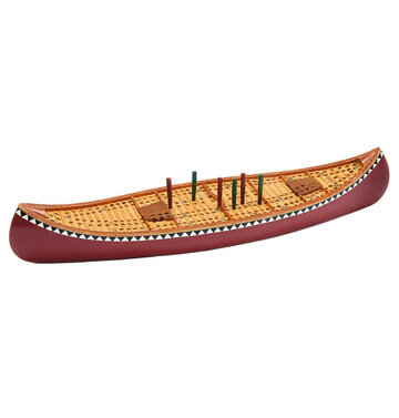Peak Time Canoe Cribbage Board