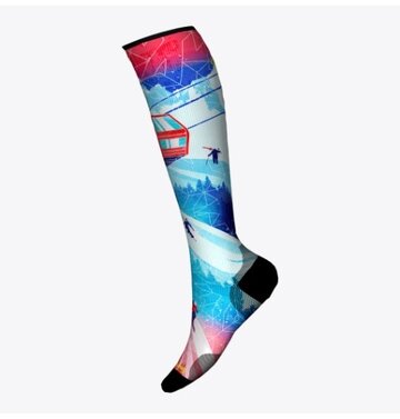 Smartwool Smartwool Ski Zero Cushion Ski Day Print OTC Socks 2144