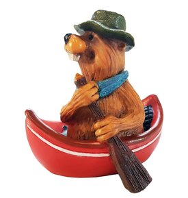 Peak Time Buddy The Beaver Paddling Ornament