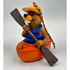 Buddy The Beaver Kayaking Ornament