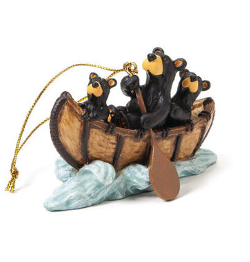 Peak Time Bear Creek Rapids Ornament